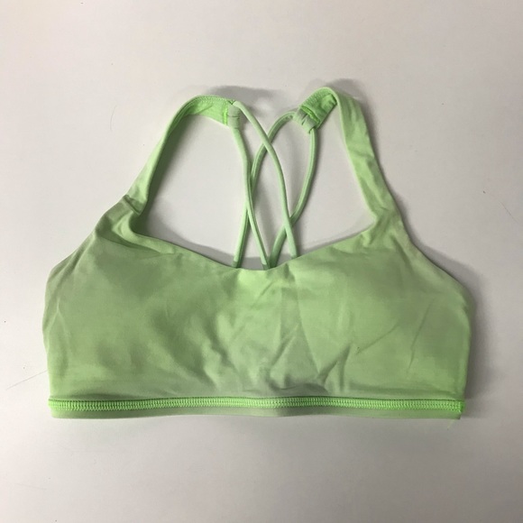lululemon athletica Other - LULULEMON 🍋 Free to Be Bra Size 6 Citra Lime